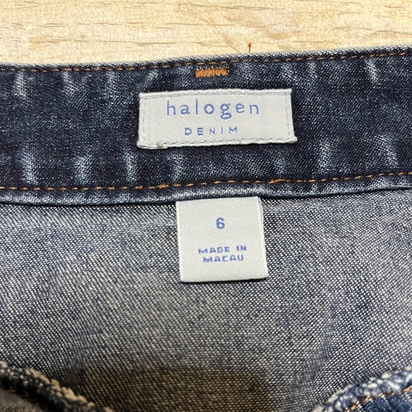 Halogen Denim Skirt Size 6 - Picture 5 of 6